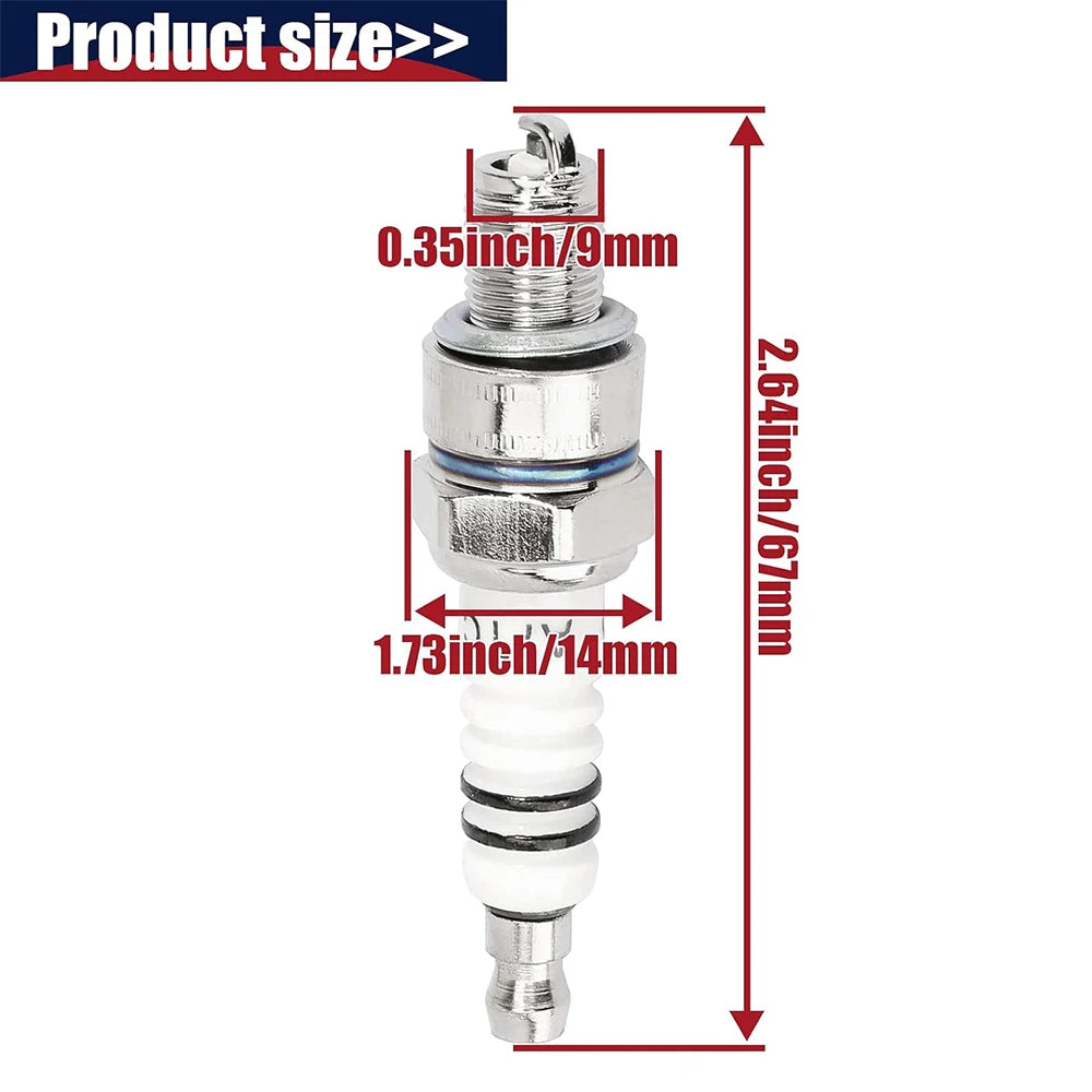 Spark Plug A7TC For GY6 50cc-150cc ATV Scooter Pit Dirt Pocket Bike Moped Go Kart Quad Buggy TaoTao Buyang Roketa Sunl Baja