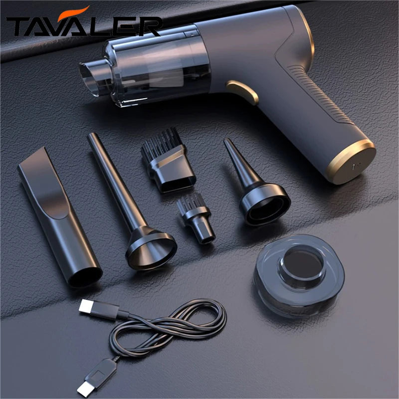 Car Vacuum Cleaner High Power Portable Handheld Wireless Brushless Motor Cleaning Machine Powerful Air Duster for Home Appliance