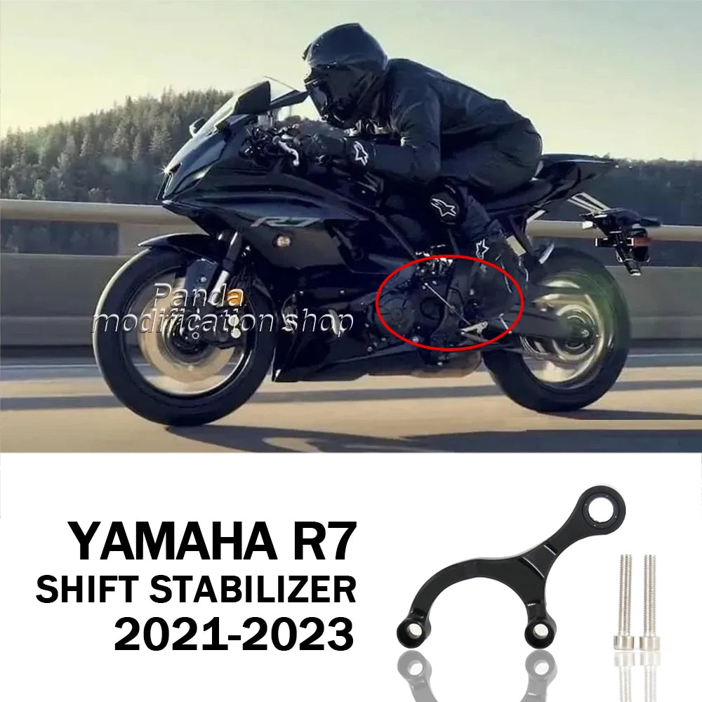 Accesorios para Yamaha R7 2021, 2022 y 2023. Piezas modificadas para R7. Estabilizador de cambio. Accesorios para Yamaha R7 2022.