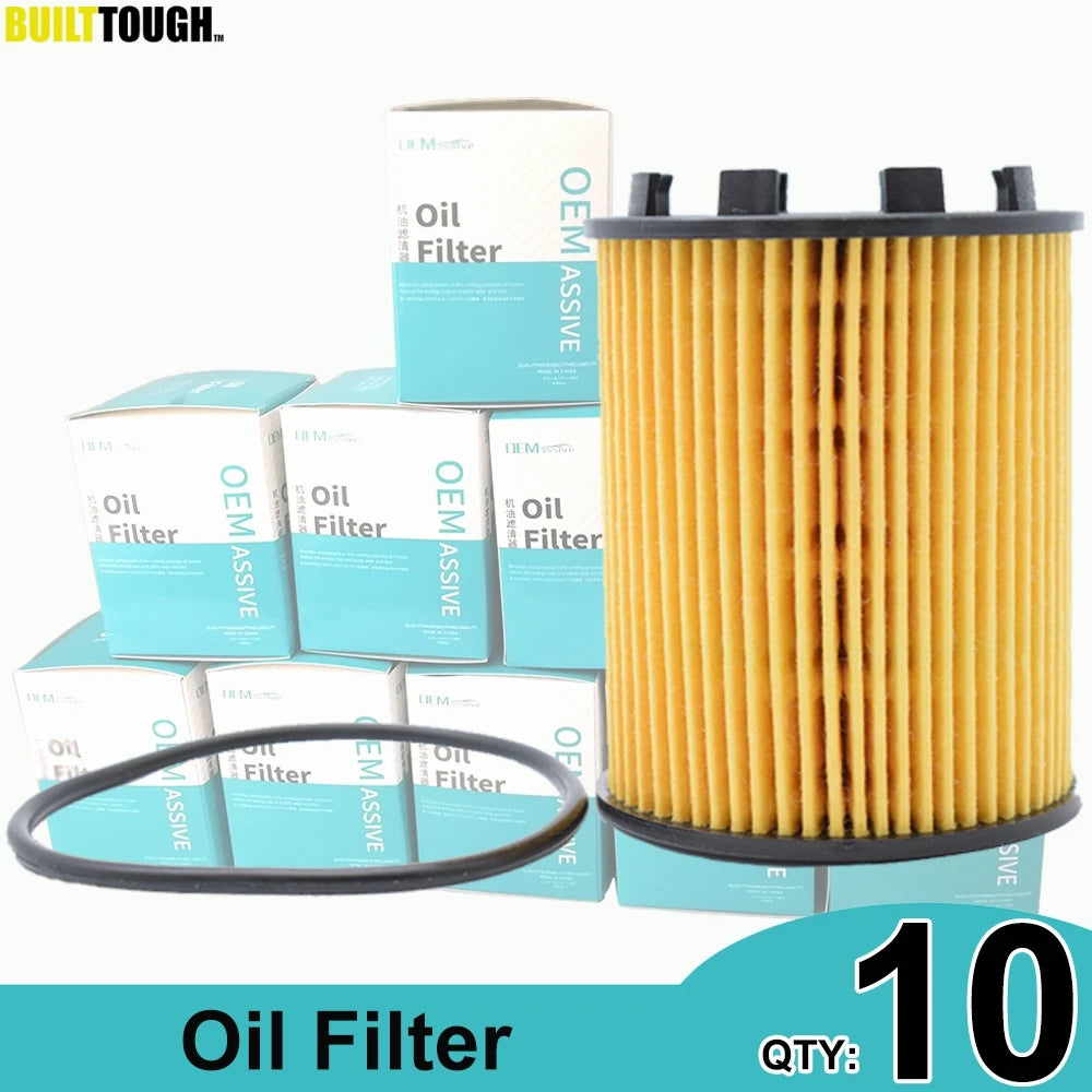 73500049, QTY 10, Oil Filter For Fiat 500 / 595 / 695 Bravo Grande Punto Ford Ka Opel Agila Suzuki Ignis Vauxhall Corsa Meriva