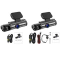 Dashboard Camera with Motion Detection Dual Lens IPS Screen Dash Cam Loop Recording for Car SUV 24 Hour Security