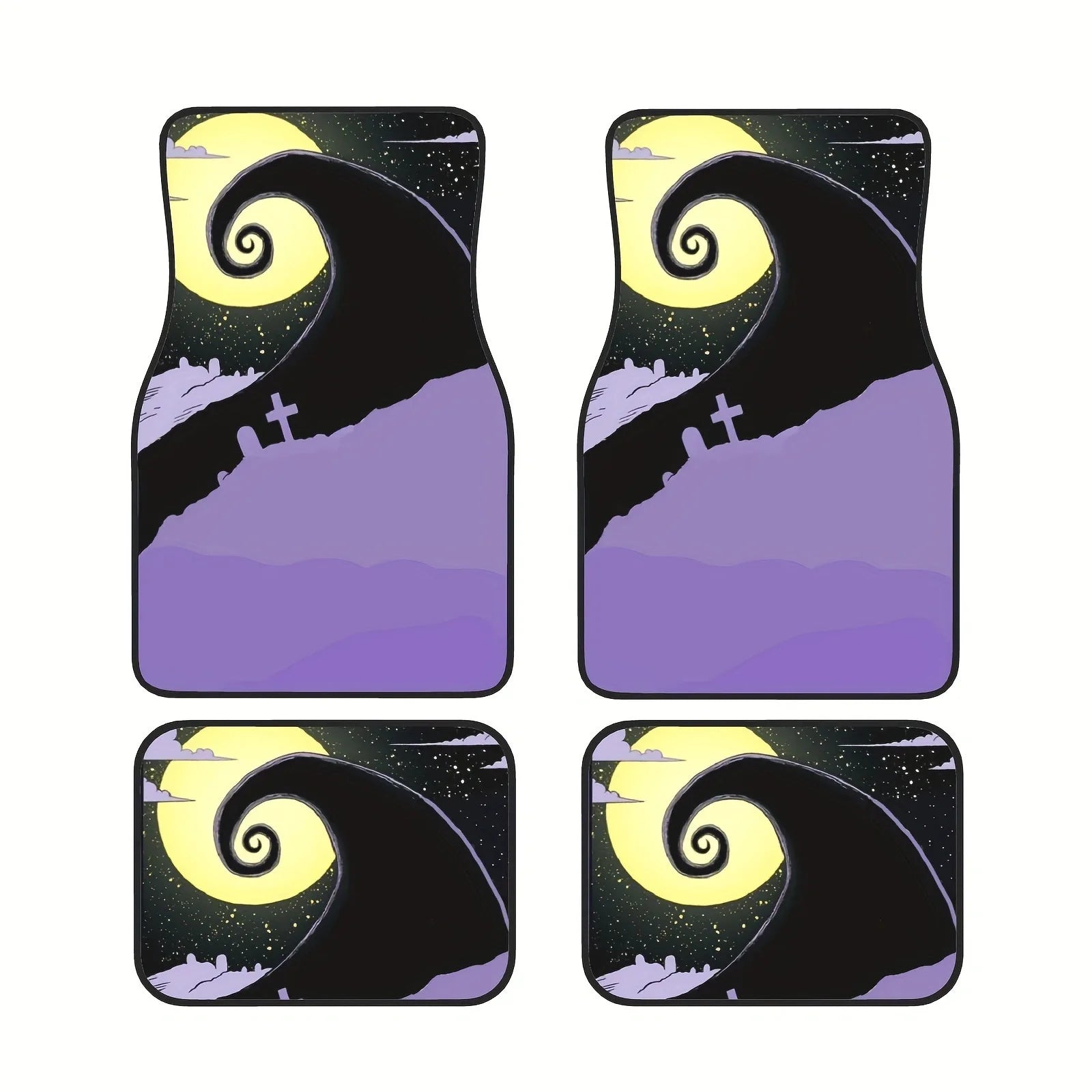 4PCS/Set Car Floor Mats Car Floor Protector Bohemia Carpet Rugs Universal Auto Foot Pad Set Auto Accessories Car Decoration