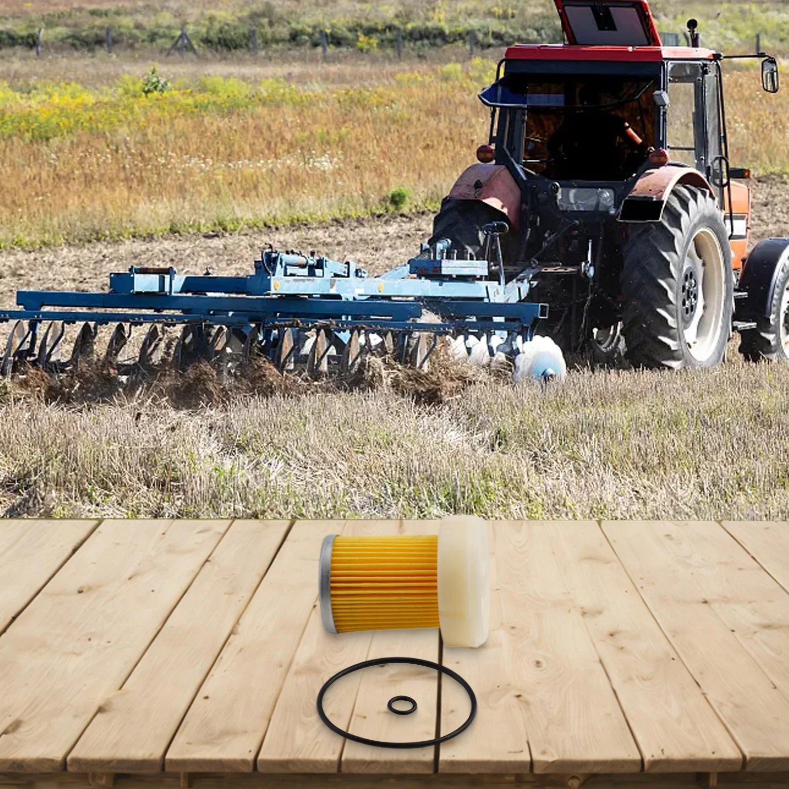 Tractor Fuel Filter Fuel Filter Filters Out Dirt Filters Out Rust Particles Filters Out Water For B Series Tractors