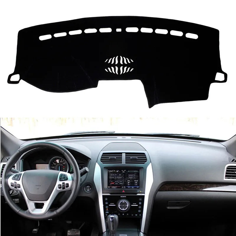 Car Accessories For Ford Explorer 2011-2014 2015 2016 2017 2018 2019 Dashboard Cover Dashmat Mat SunShade Carpet Cushion LHD RHD