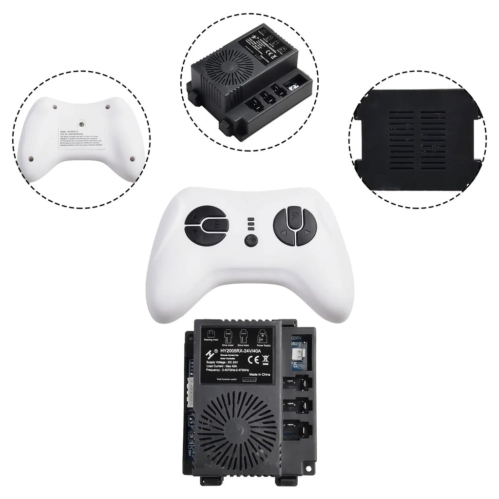 Receiver For Children\'s Electric Car 2.4G Transmitter HY2005RX-24V 40A  Rectangular Receiver For Children's Electric Vehicles