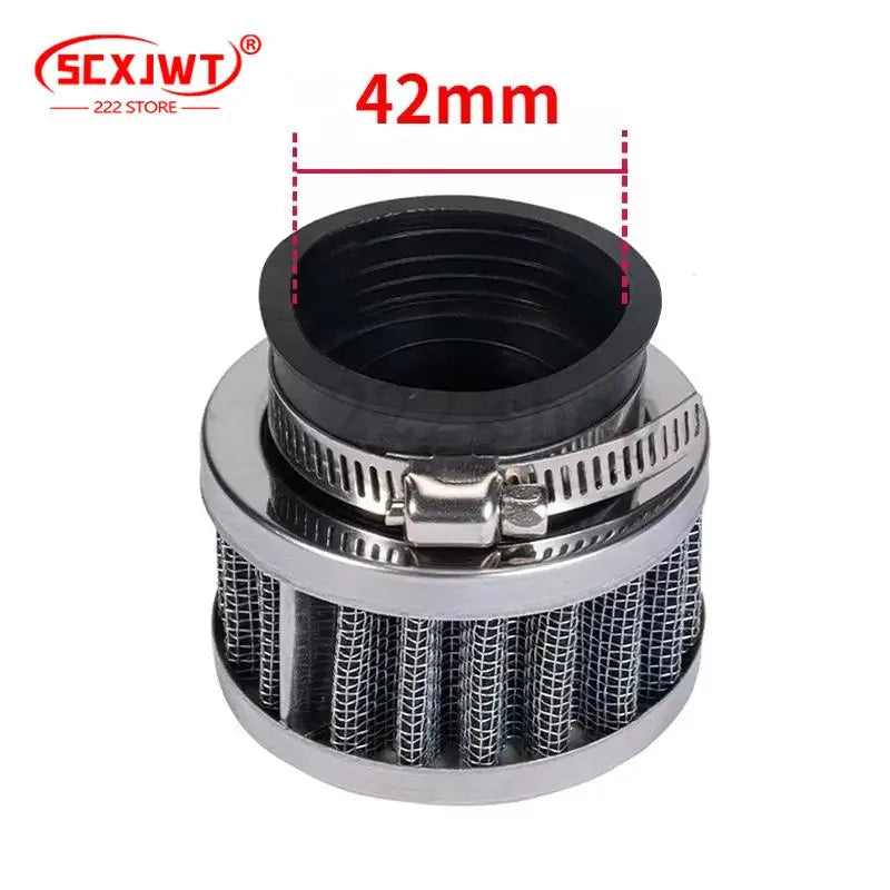 Long Lasting Engine Life Motorcycle ATV Air Cleaner Intake Filter (28mm/35mm/39mm/42mm/44mm/48mm/50mm/52mm/54mm/60mm)