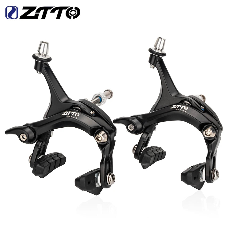 ZTTO Road Bike Dual Pivot Calipers Children Bicycle C Brakes Folding Bike Front Rear Brakes Side Pull Caliper Rim Calipers