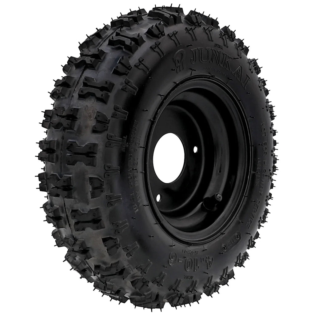 4 Pack 4.10-6 or 145x70-6 or 16X8-7 Tires Tyre Wheels Rims For Go Kart Scoote QUAD Bike Buggy Trolley Drift Trike DIY ATV