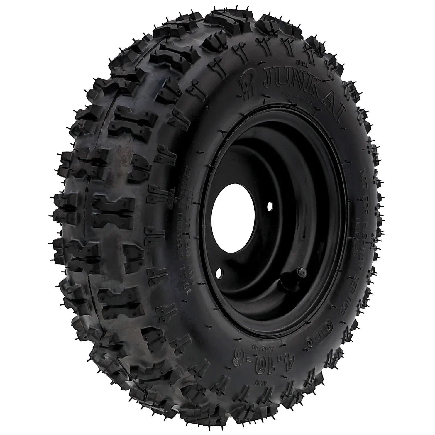 4 Pack 4.10-6 or 145x70-6 or 16X8-7 Tires Tyre Wheels Rims For Go Kart Scoote QUAD Bike Buggy Trolley Drift Trike DIY ATV