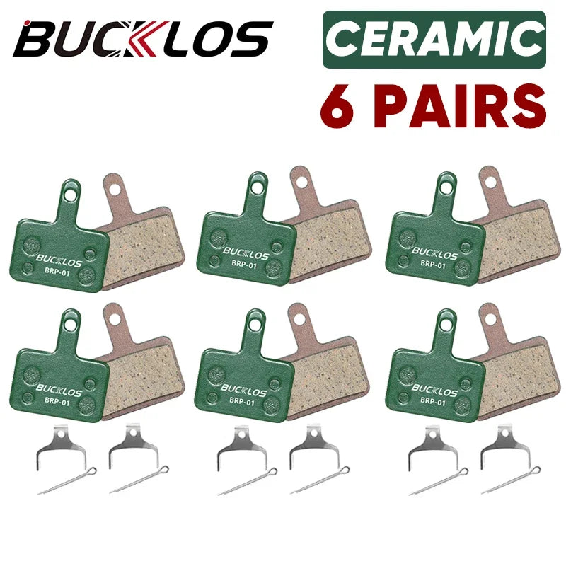 Ceramic Brake Pads BUCKLOS MTB Bike Hydarulic Disc Brake Pads For SHIMANO MT200 B01S B05S Mountain Road Bike Brake Pad Disc Part
