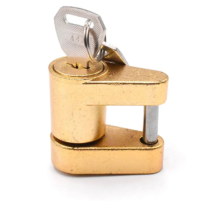Accesorios para remolques transfronterizos, cerradura de remolque pequeña de 1/4 de pulgada, conector de gancho de remolque, cerradura, conector para camión RV, accesorios para camiones