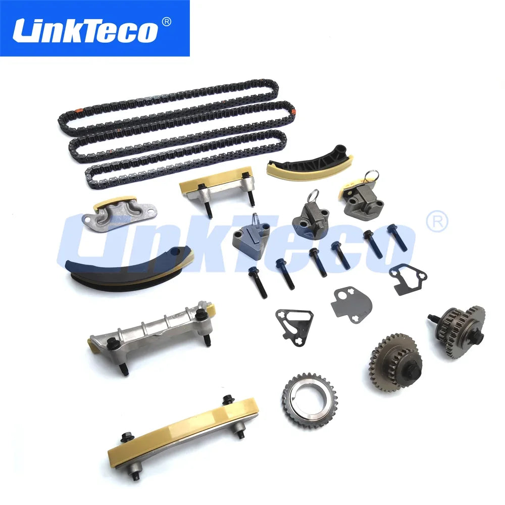 Engine Parts Timing Chain Kit Fit 3.0 3.6 L V6 DOHC For 10-17 Chevrolet GMC BUICK CADILLAC GMC SAAB HOLDEN ALPHEON LFX LF1