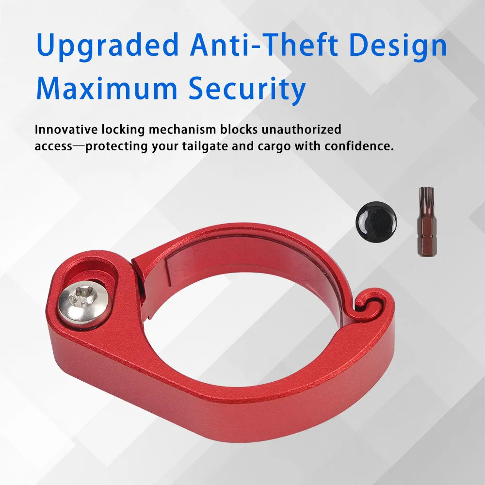 For Ford F350 F250 F150 2015-2023 Truck Tailgate Lock Accessories Repair Parts Black/Red