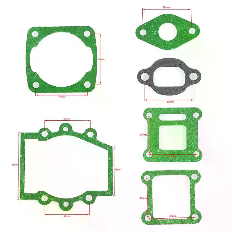 Motorcycle Engine Gasket Set Kit Parts For 2 Stroke 47cc 49cc MiniMoto Mini Dirt Pocket ATV Quad Moto Bike Motorbike