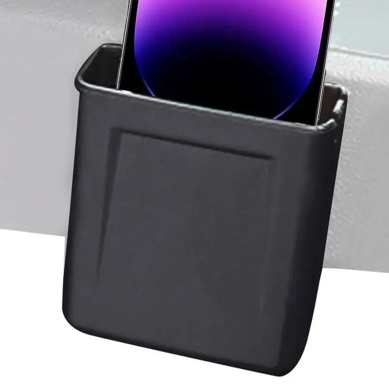 Car Dash Organizer Sticky Car Storage Pocket Adhesive Storage Box Car Console Organizer Car Storage Box for Keys Phones Cards