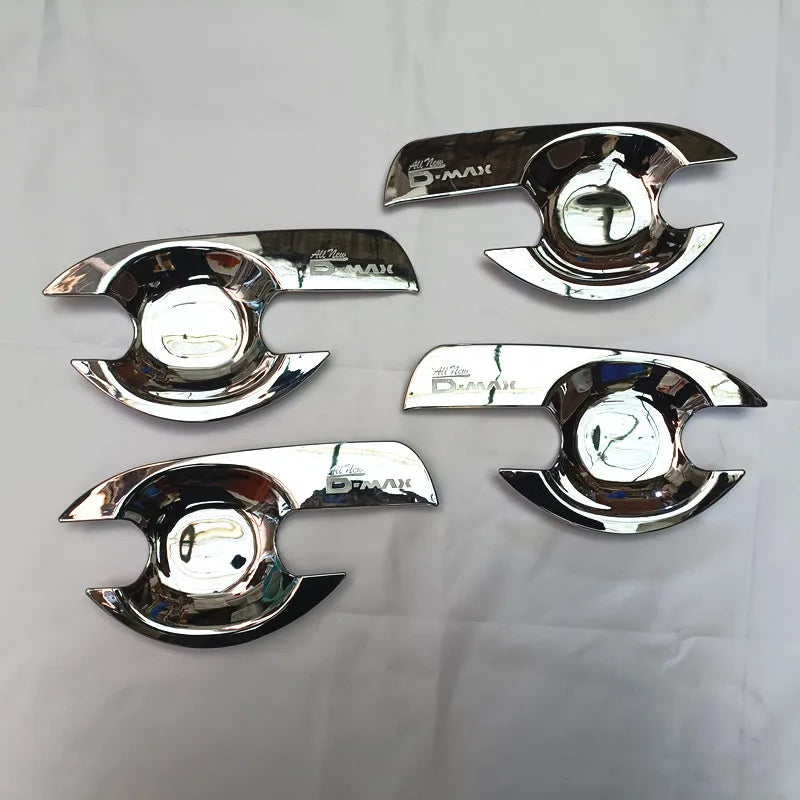 For Isuzu D Max Dmax RT 2012 2014 2015 2016 2017 2018 Accessories Door Handle Bowl Cover Trim Plastic Chrome