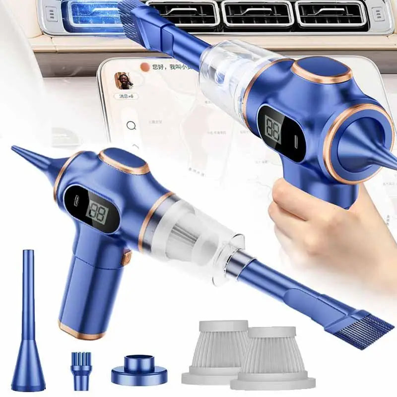 Car Handheld Wireless Vacuum Cleaner Portable Strong Suction Deep Cleaning Car Household High Power Cleaning