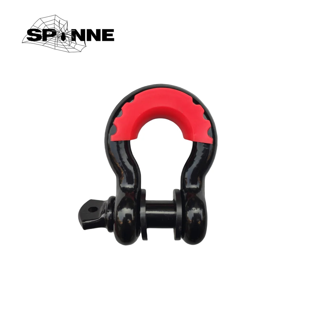 3/4 D Ring Shackle 4.75 Ton Tow truck Hook With Protective Cover Fit Universally for Off-Road Truck Offroad Towing Accessories