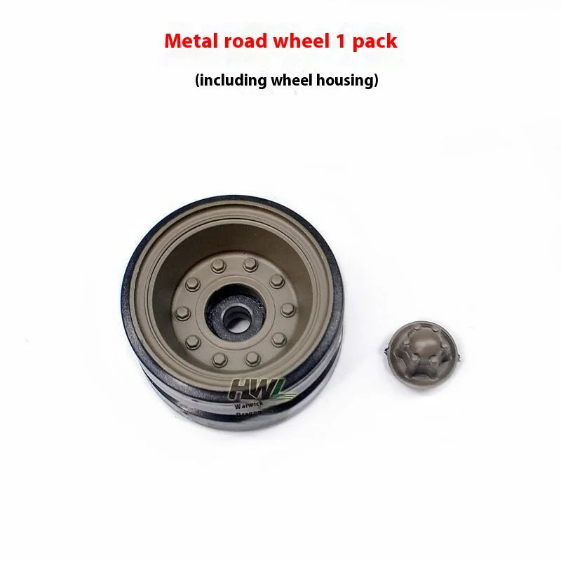 Henglong 3838-1m26 Tank Accessories Car Shell Plastic Track Drive Induced Road Wheel Rocker Arm Complete Set Of Accessories