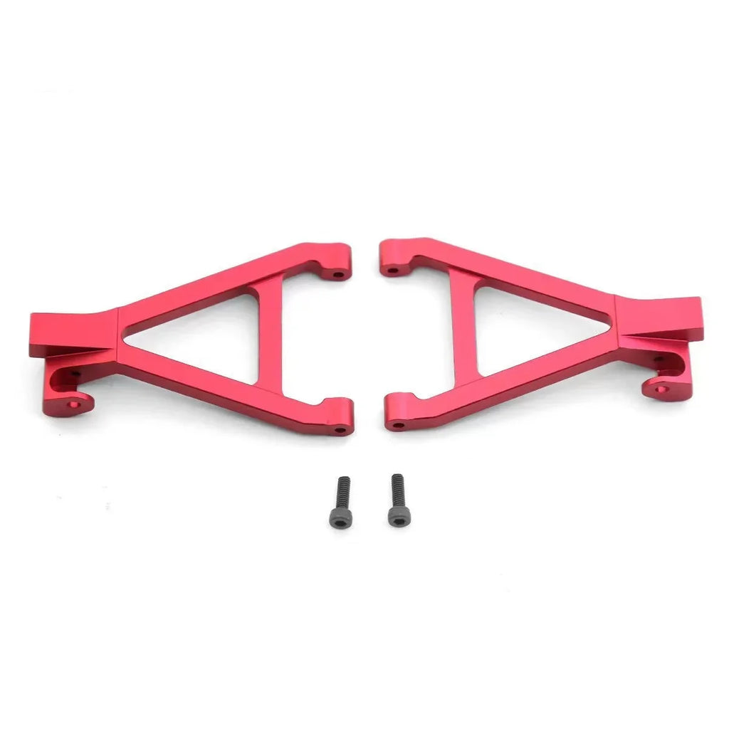 Piezas de mejora de metal: eje, brazo articulado, brazo de suspensión, placa de deslizamiento, eje para Traxxas Slash Summit E-Revo 1/16, accesorios.