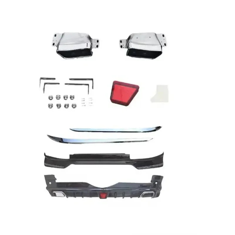 1 full kit Wholesale factories Car body  Front bumper lip Rear  other exterior accessories For  Pajero v93 v97