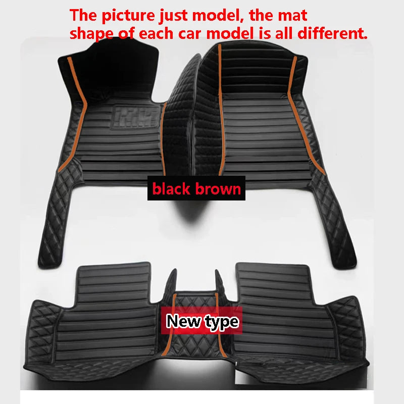 Custom 3D Car Floor Mats for Volkswagen VW Passat b8 2016 2017 2018 2019 2020 Interior Accessories