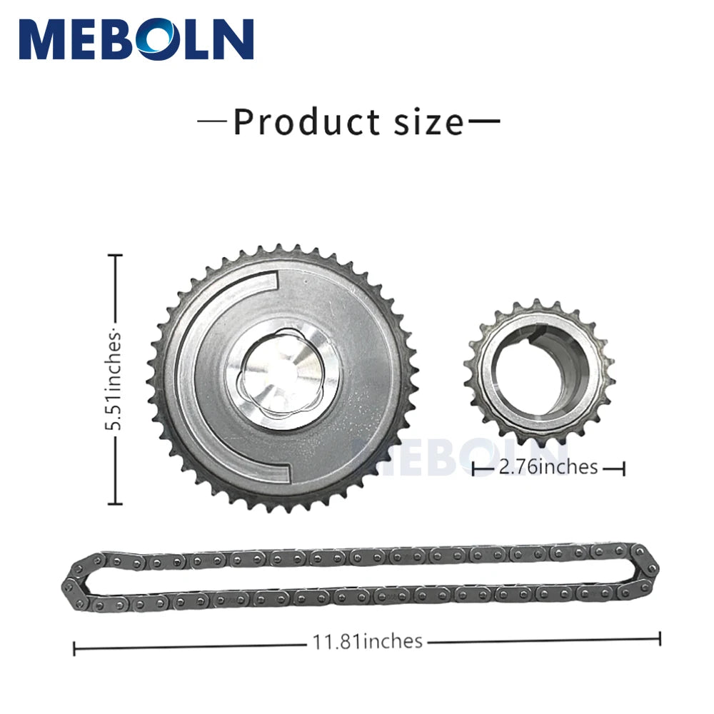 Engine Timing Chain  Cam Gear Kit For Buick Cadillac GMC GM 4.8L 5.3L 5.7L 6.0L 16V V8 OHV Car Accessories OEM 12646386 12552953