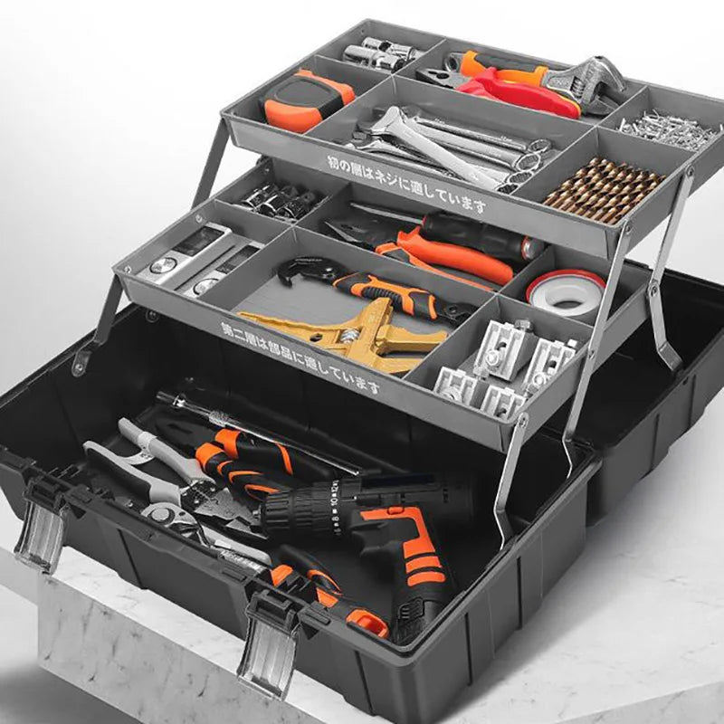 Organizer Tool Boxs Electrician Storage Tool Box Car Mechanic Accessories Suitcase Outdoor Waterproof Professional Complete