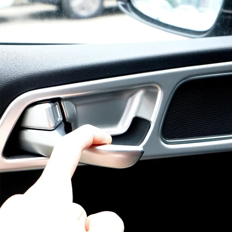 For Kia Sportage 4 QL 2016 2017 2018 2019 2020 2021 ABS Car Inner Door Handle Bowl Cover Trim Stickers Accessories