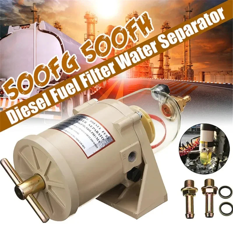 Fuel Filter and Water Separator Are Suitable for Trucks Light Trucks Large Cars Oil-water Separators and Automotive Parts