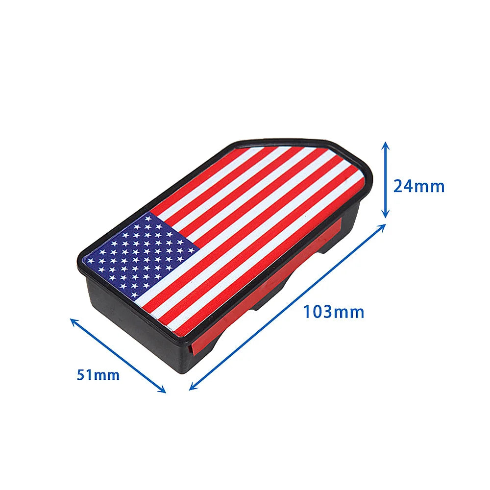 Stake Pocket Covers Custom For GMC Sierra 1500 Chevrolet Silverado 1500 2019+ Truck Bed Rail Hole Plugs Stake Pocket Caps Cover
