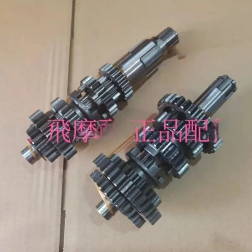 Motorcycle Main Shaft Countershaft Gearbox For QJIANG keeway superlight 200 202 QJ200-2H 200cc engine Sets Of Teeth QJ200 2H