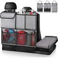 Universal Car Trunk Organizer Large Capacity Oxford Cloth Rear Seat Storage Cargo Rack Removable Seat Back Hanging Organizer