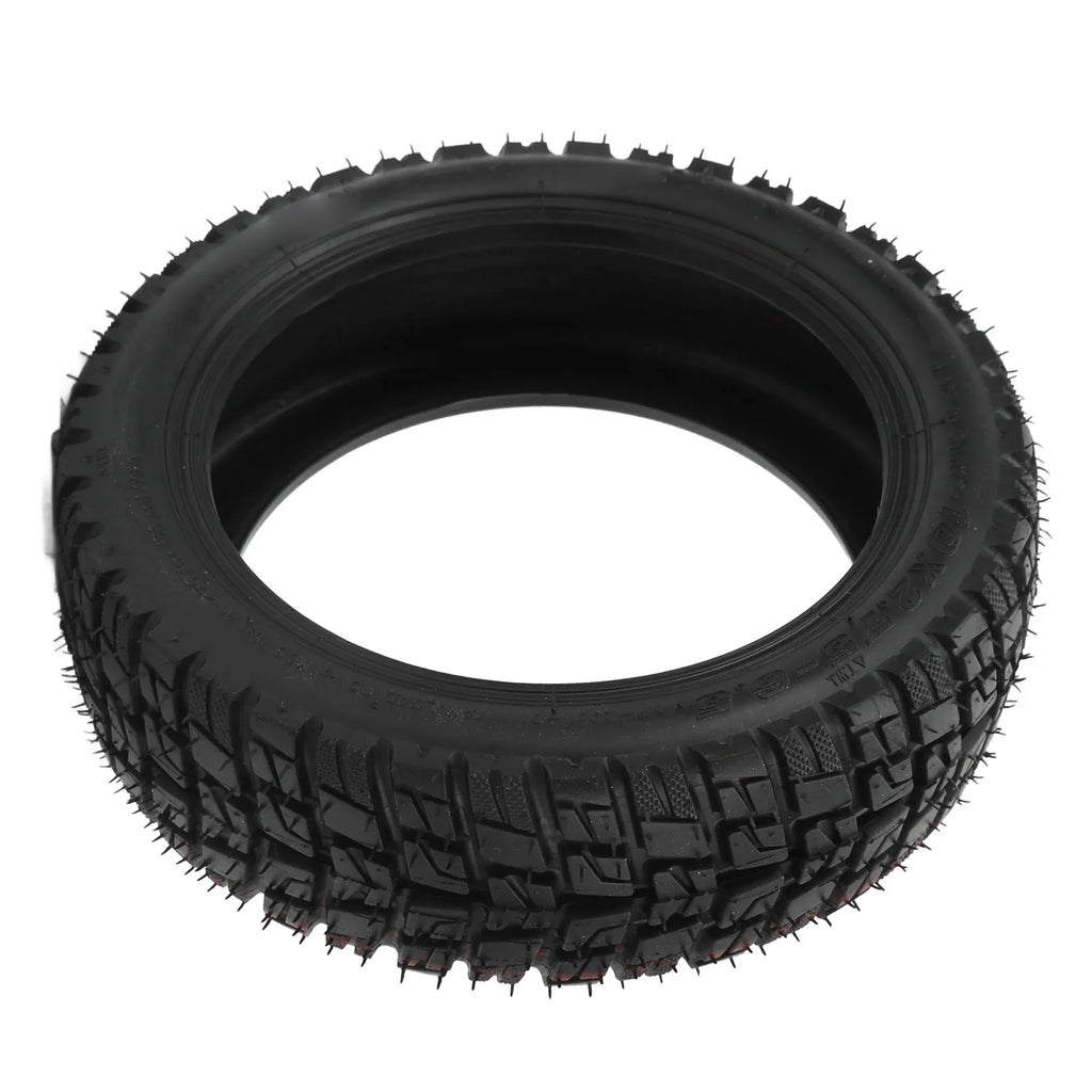 10x2.75‑6.5 Tubeless Tire 10 Inch Electric Scooter Tubeless Tyre Strong Shock Absorption Thickened Elasticity for Safe Cycling