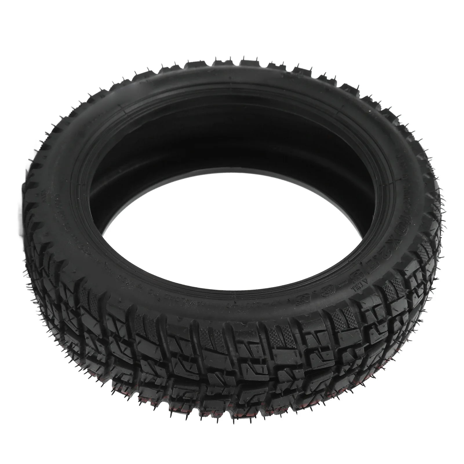 10x2.75‑6.5 Tubeless Tire 10 Inch Electric Scooter Tubeless Tyre Strong Shock Absorption Thickened Elasticity for Safe Cycling