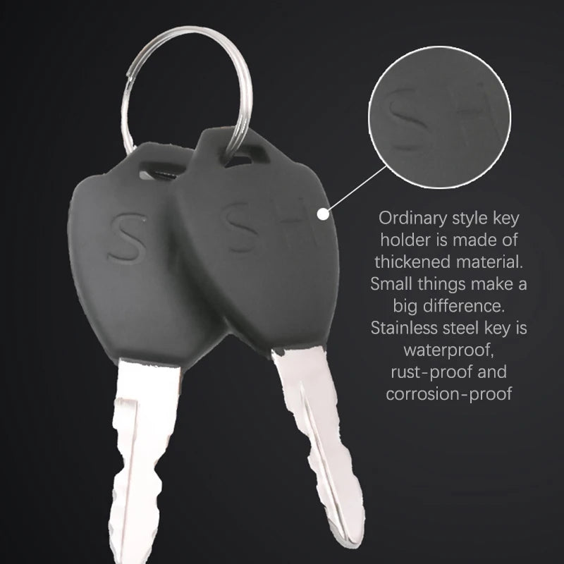 Llave de encendido para bicicleta eléctrica, cerradura de encendido portátil para scooter eléctrico, componentes de bicicleta eléctrica
