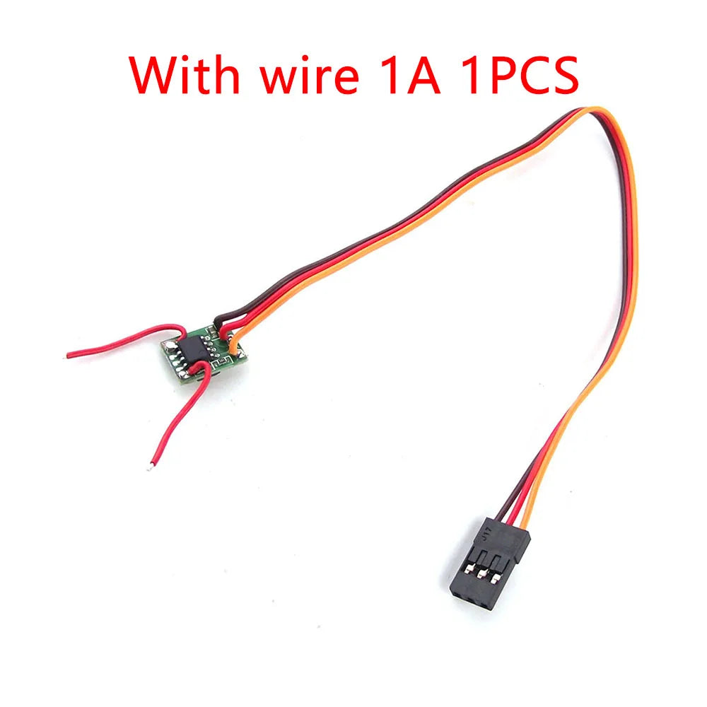 DC brushed motor speed controller Micro motor drive module Mini DIY bidirectional forward reverse brushed ESC for car toys motor