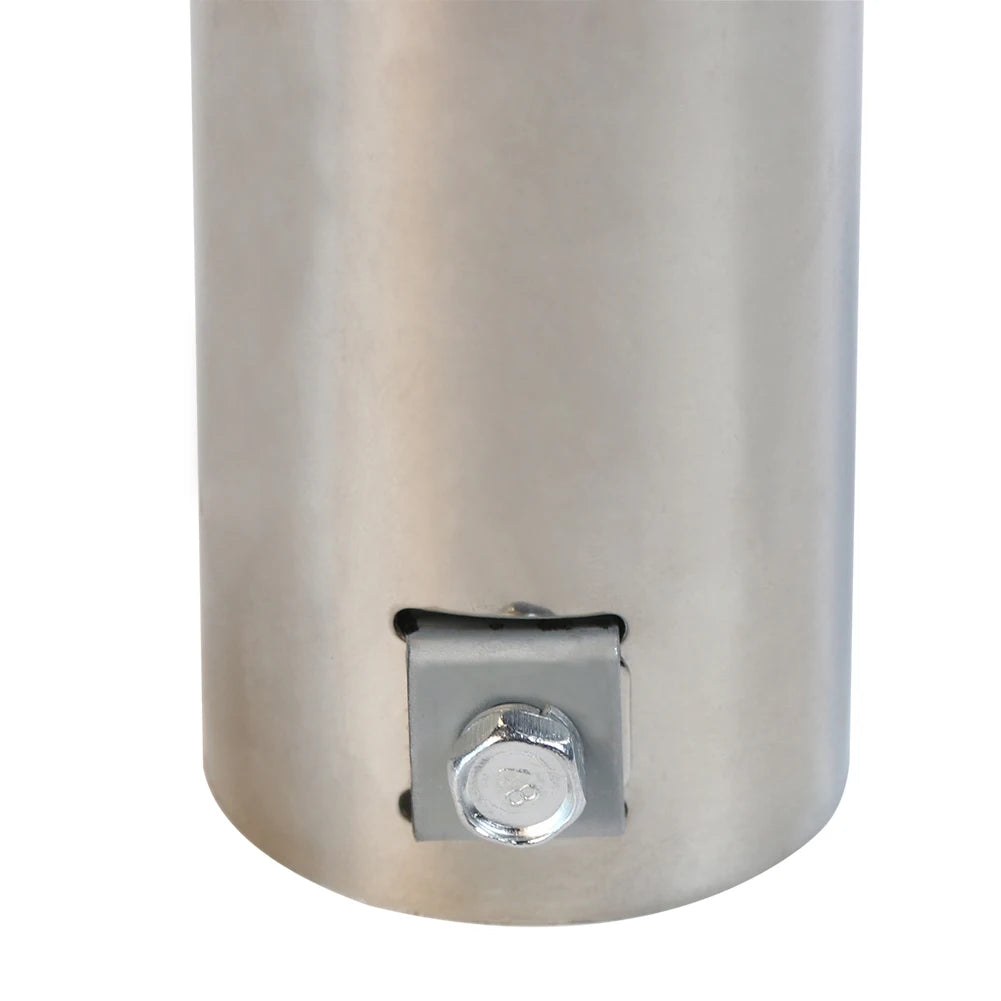 Exhaust Pipe Tip Car Auto Muffler Steel Stainless Trim Tail Tube For Double Tip Cola Escape Cut Out Audi A3 Accessories