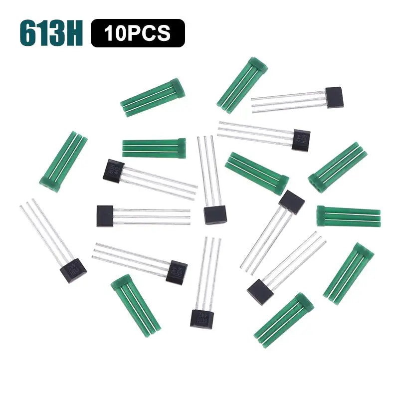 "461AN Electric Vehicle Motor Hall Sensor, 613H Tricycle Sensor and 502F Hall Component - 10 pieces Set"