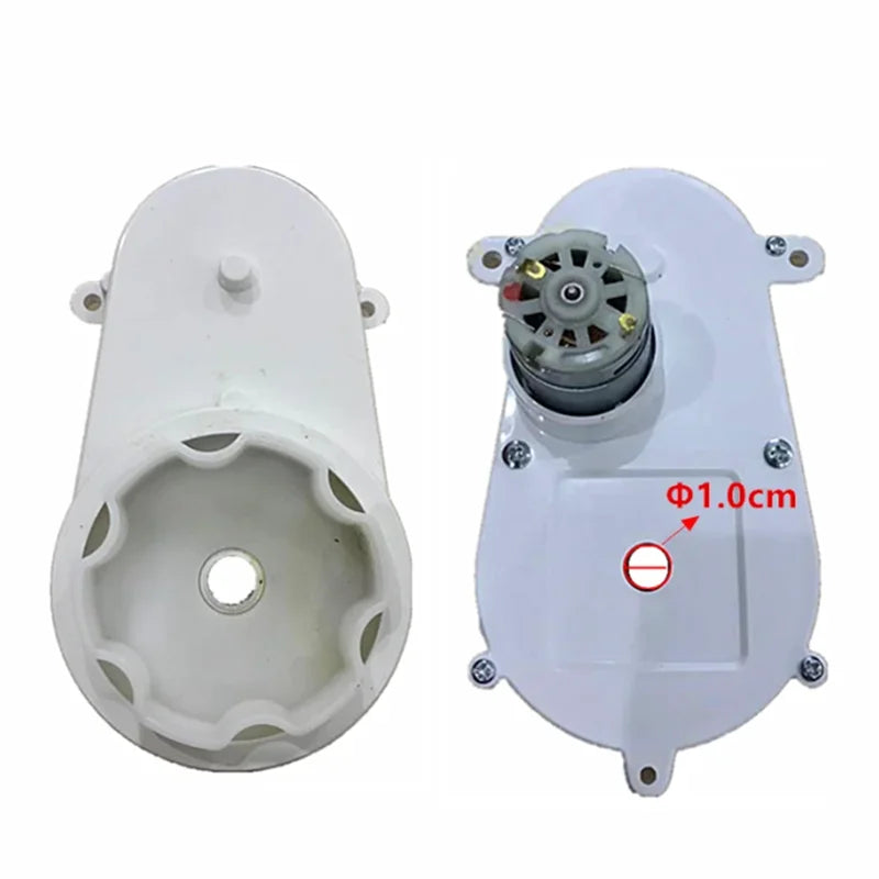Children's electric vehicle 24V steering shaft motor, 12V/6V Ride on toys servos motor gearbox, Kid's Ride on car steering box