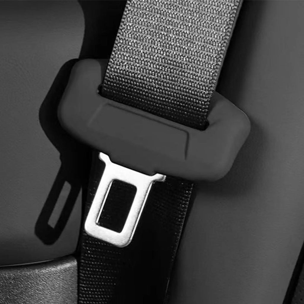 Universal Soft Silicone Seat Belt Buckle Protection Cover Car Seat Belt Buckle Protect Cover Anti Collision Case Car Seat Decor
