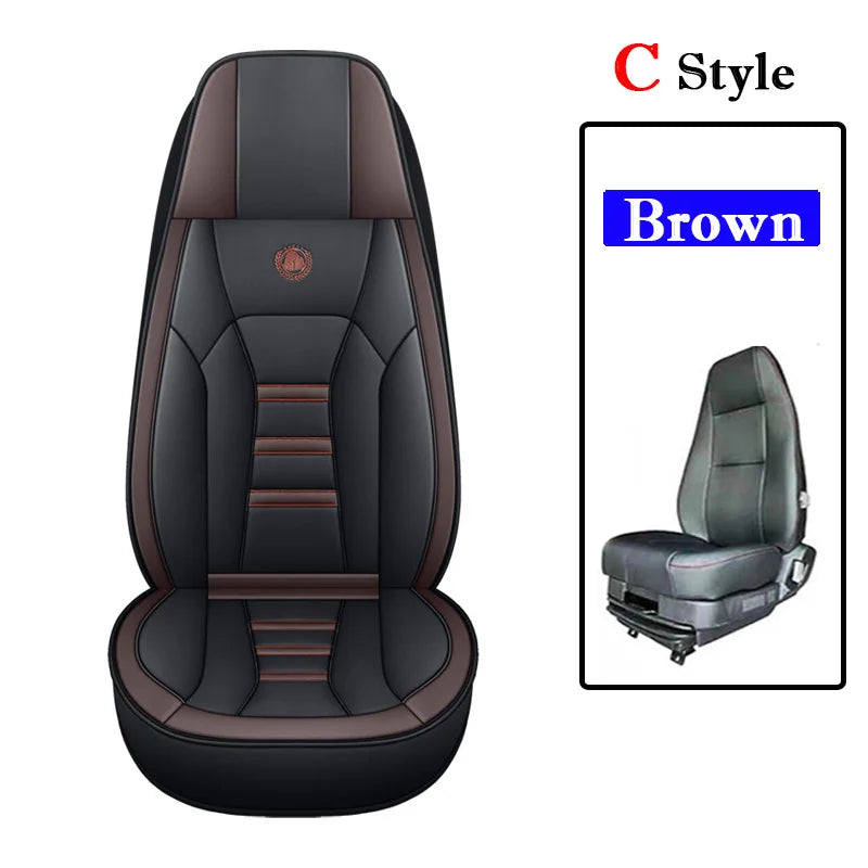 Truck Lorry Van Big Universal Seat Cover Cushion Mat for Hino TATRA Dongfeng SANY Iveco Kenworth Peterbilt Man Volvo Benz etc