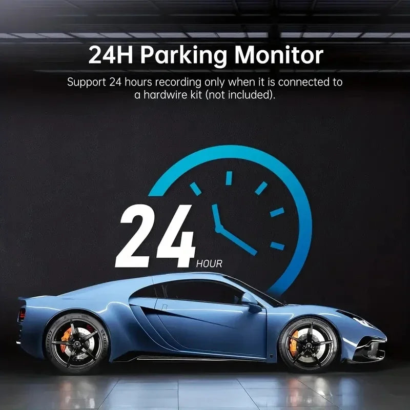 3 Inch Dash Cam For Cars 1080P Inside Video Recorder Car Camera for Vehicle Night Vision Car DVR Black Box car assecories