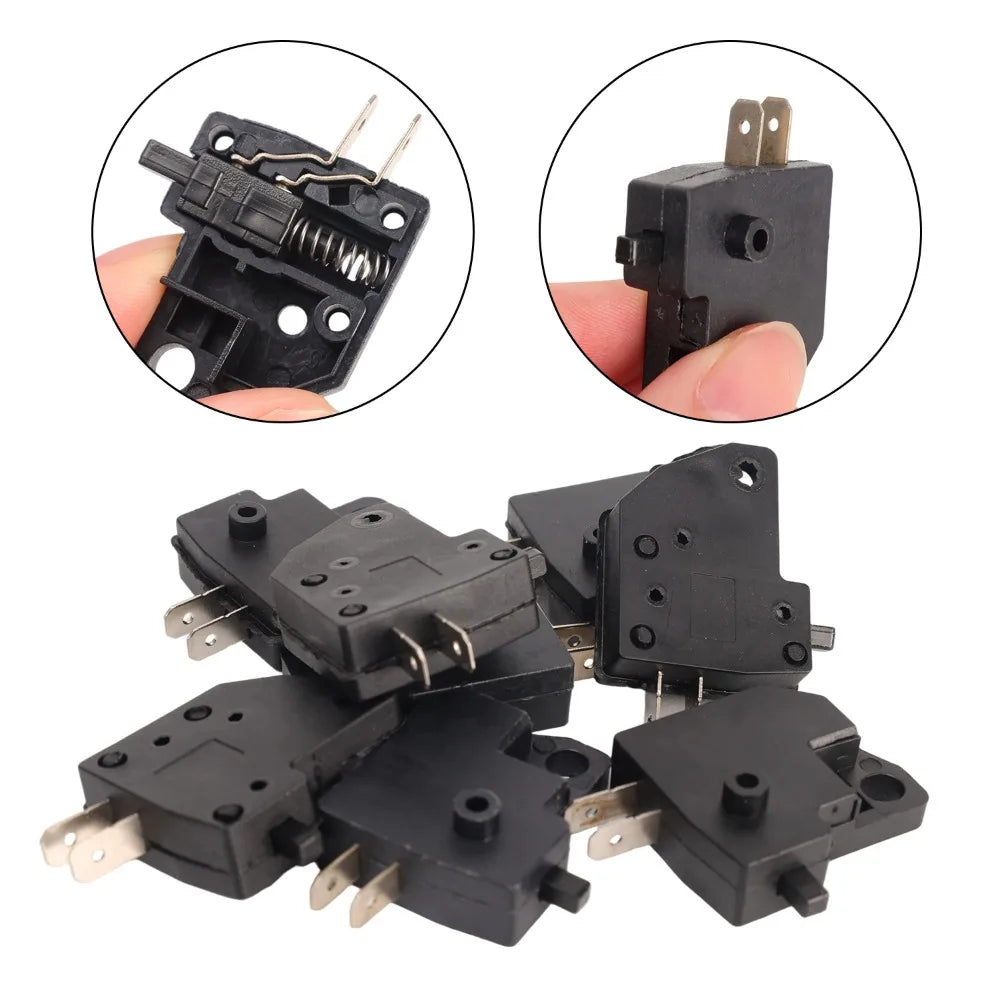 Interruptor de freno de disco izquierdo y derecho para motocicleta, coche eléctrico, universal, para ATV, interruptor de luz de freno delantero