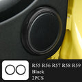 Car Decorative Cover Protective Shell Black Interior Modification ABS Plastic Sticker  For MINI Cooper R55 R56 R57 R58 R59 R60 1