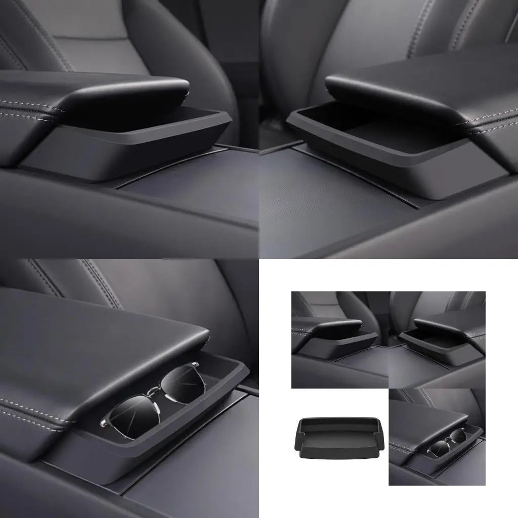 02DE Car Interior Armrest Storage Tray Console Organize Accessories for Vehicles