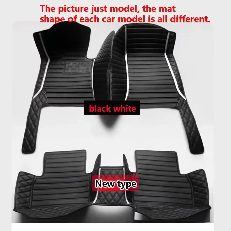 Car floor mats for Ford Mustang 2011 2012 2013 2014 Custom auto foot Pads automobile carpet cover