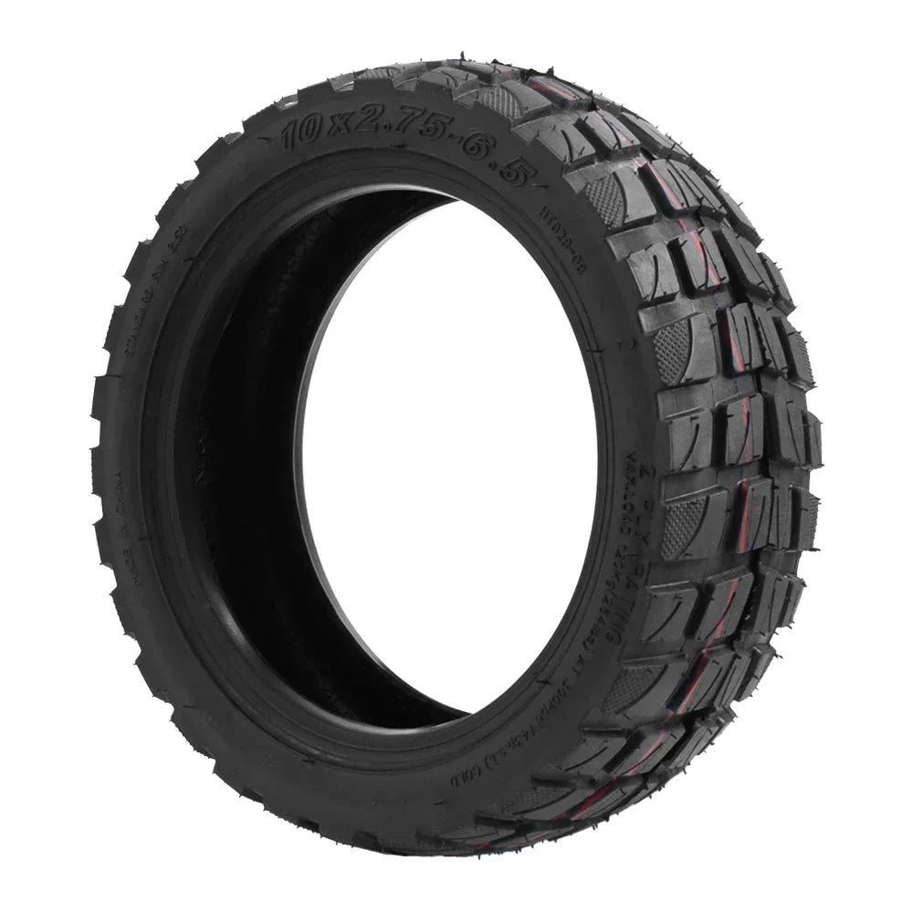 10 Inch Wear Resistant Tubeless Off-road Tire 10x2.75-6.5 Rubber Vacuum Puncture-proof Tyre For Electric Scooter Accessories