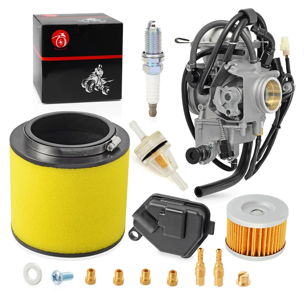 Carburetor & Air Filter For Honda Foreman 500 TRX500TM TRX500FE TRX500FM TRX500FPE TRX500FPM 2005-2011