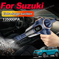 Mini Car Vacuum Cleaner 135000PA Strong Suction Portable Handheld Vacuum Clean For Suzuki Grand Vitara 800cc 1000cc 400cc 125cc